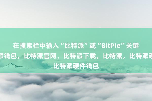 在搜索栏中输入“比特派”或“BitPie”关键词比特派钱包，比特派官网，比特派下载，比特派，比特派硬件钱包